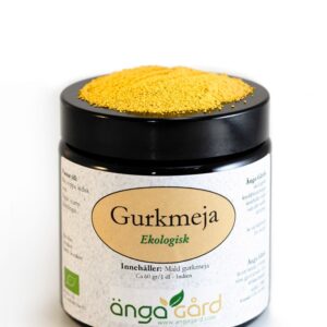 Gurkmeja, mald - Ekologisk