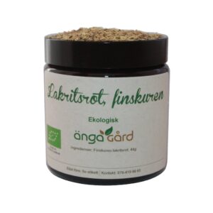 Lakritsrot, finskuren - Ekologisk