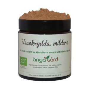 Tacokrydda, mildare - Ekologisk